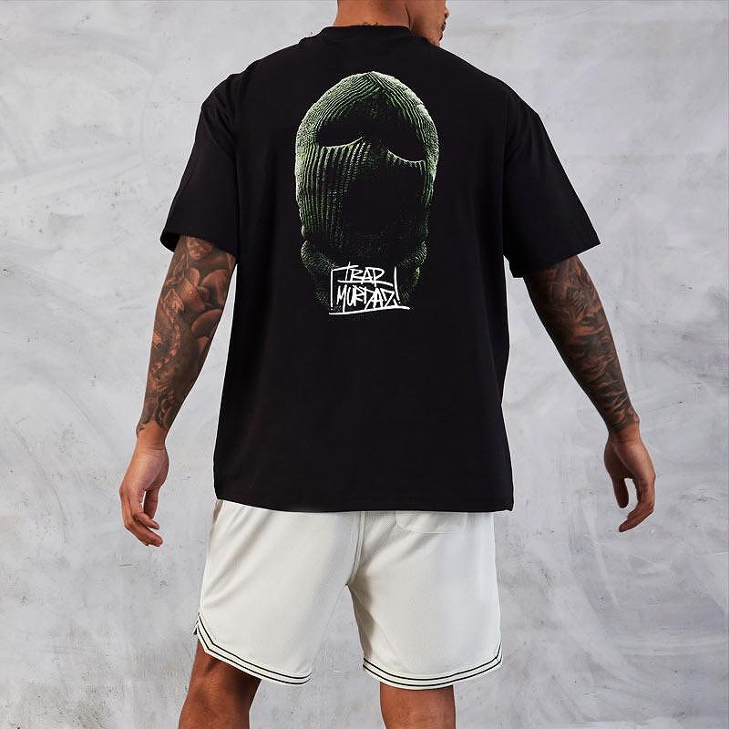 Oversize Унисекс Тениска Gangsta