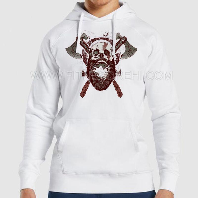 Суичър God Of War White