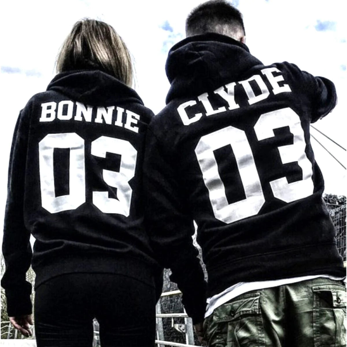 Суичъри за двойки Bonnie Clyde