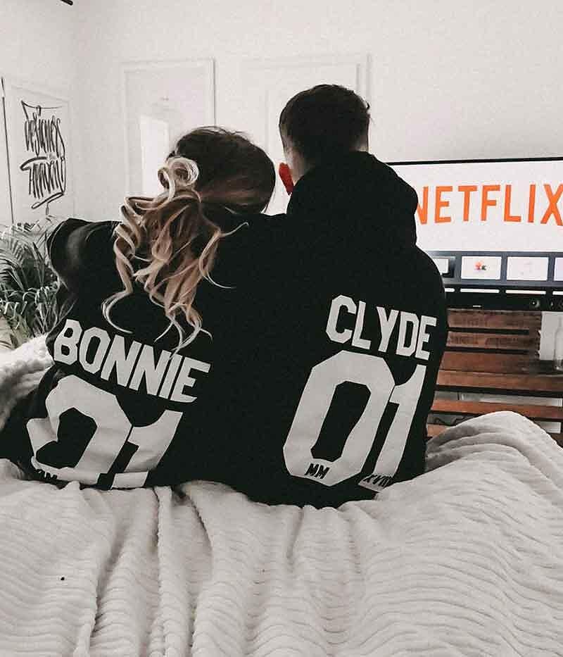 Суичъри за двойки Bonnie Clyde