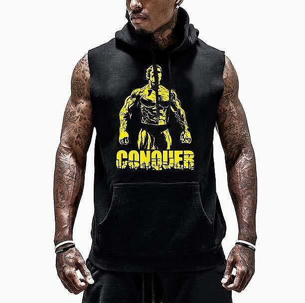 Суичър без ръкави Conquer - Fitness Drehi