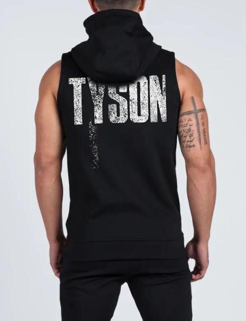 Суичър без ръкави с цип TYSON - Fitness Drehi