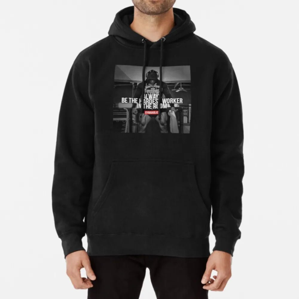 Суичър Gymaholic Hardest Worker - Fitness Drehi