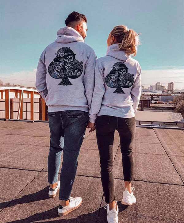 Суичъри за двойки Criminal Couple - Fitness Drehi