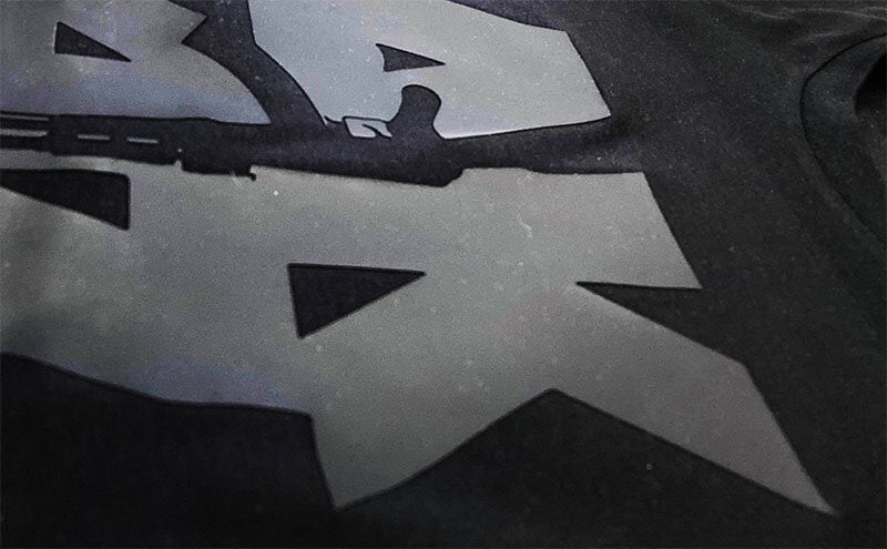 Тениска АК47 3D лого - Fitness Drehi