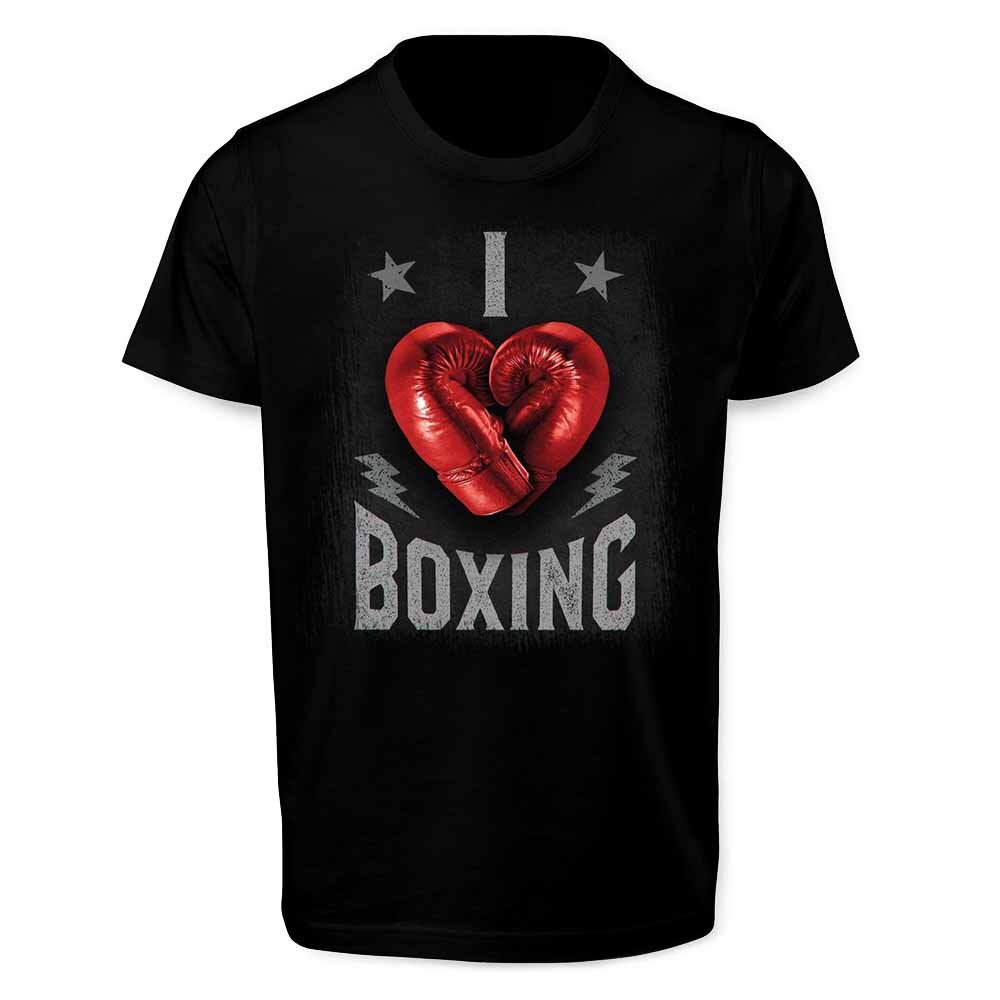 Тениска I Love Boxing