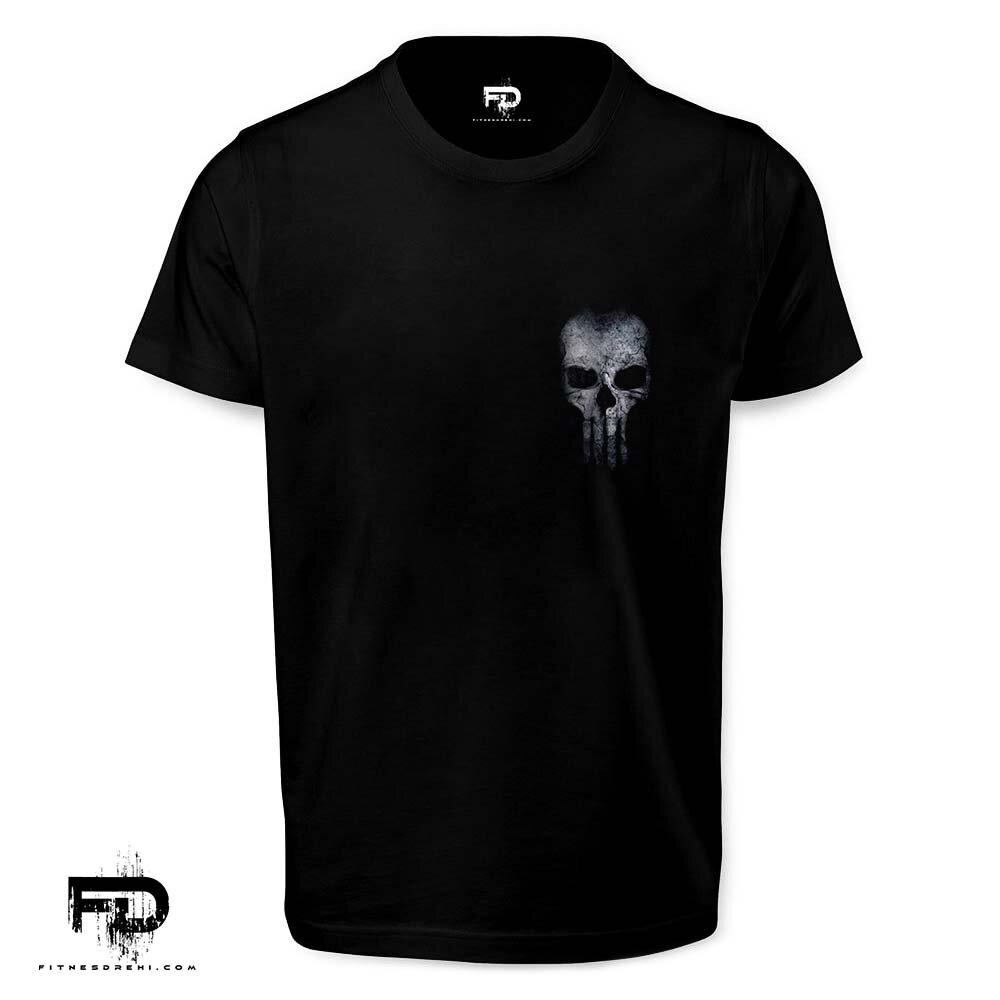 Тениска Ghost Skull 2 - Fitness Drehi