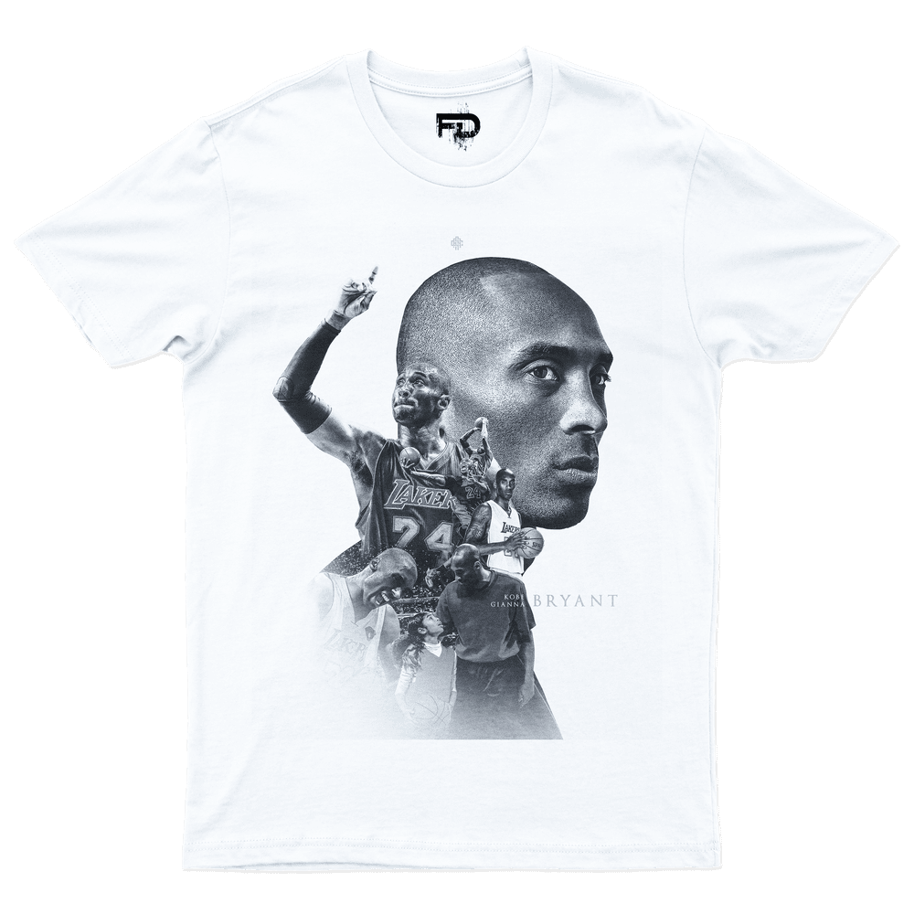 Тениска Kobe Bryant White - Fitness Drehi