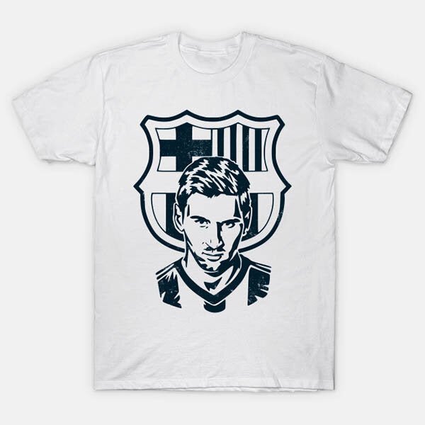 Тениска Меси Лого 2 - Fitness Drehi