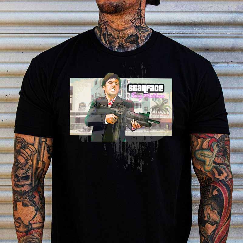 Тениска Scarface - Fitness Drehi