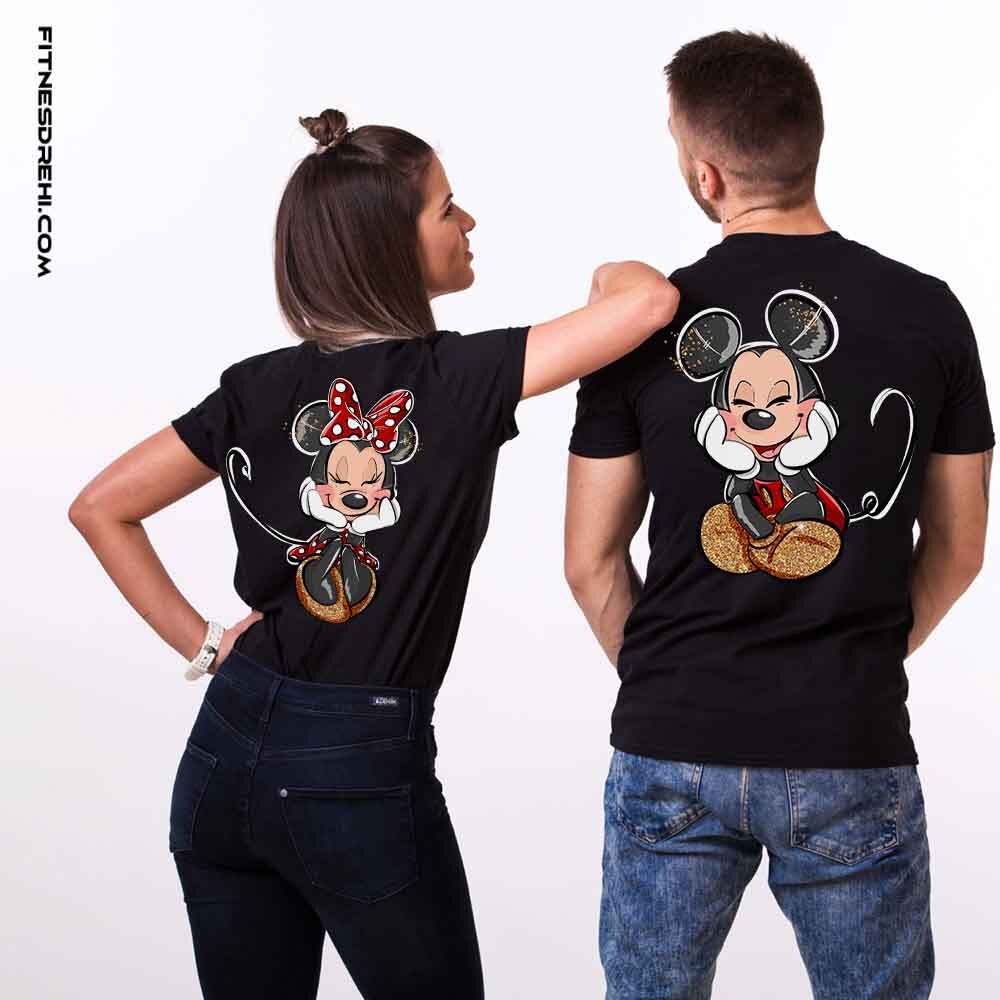 Тениски за двойки Мики и Мини Премиум Back 4