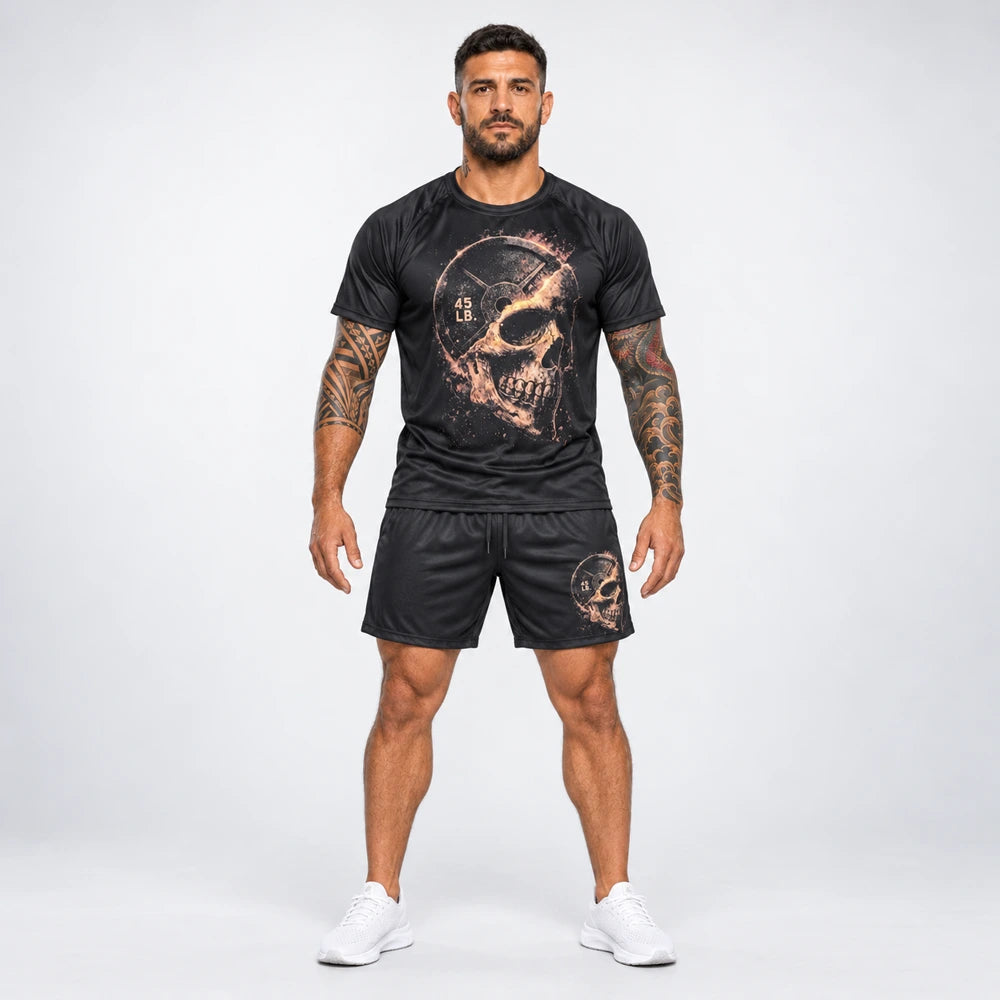 OUTLET Къс Екип от Полиестер skull new [L]