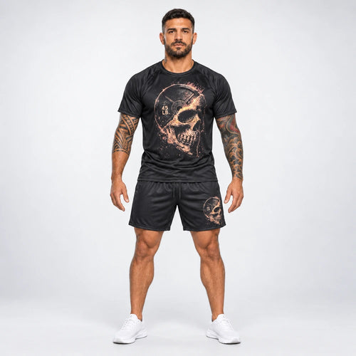 OUTLET Къс Екип от Полиестер skull new [L]