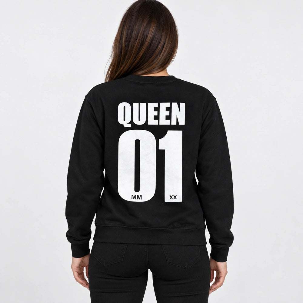 [OUTLET]  Дамска Ватирана блуза Queen 01 [2XL] [L] [M]
