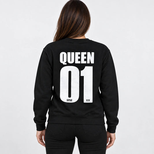 [OUTLET]  Дамска Ватирана блуза Queen 01 [2XL] [L] [M]