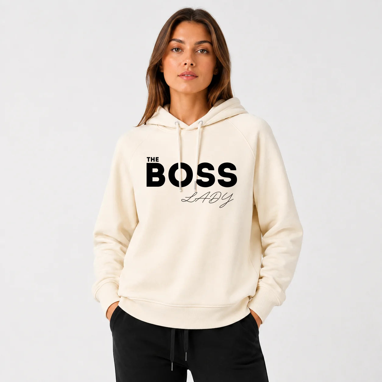 Дамски Суичър The Boss Lady 2
