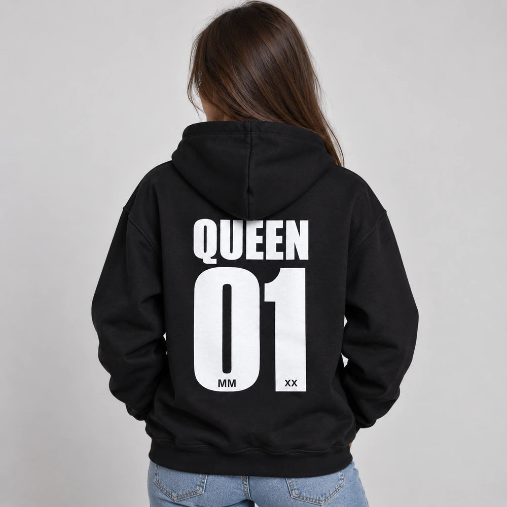 [OUTLET] Дамски Суичър Queen 01 Black [XL] [S]