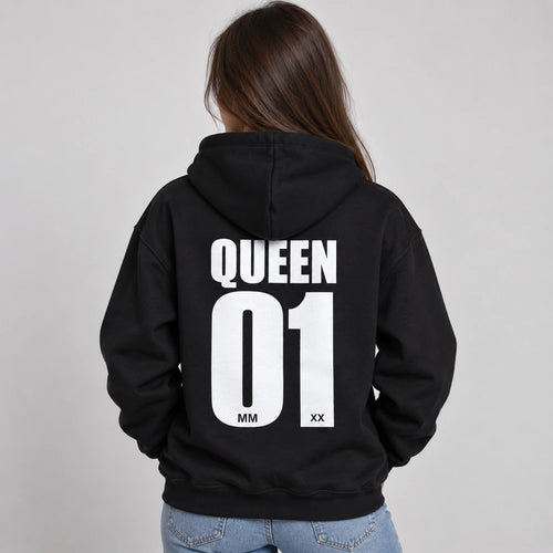 [OUTLET] Дамски Суичър Queen 01 Black [XL] [S]