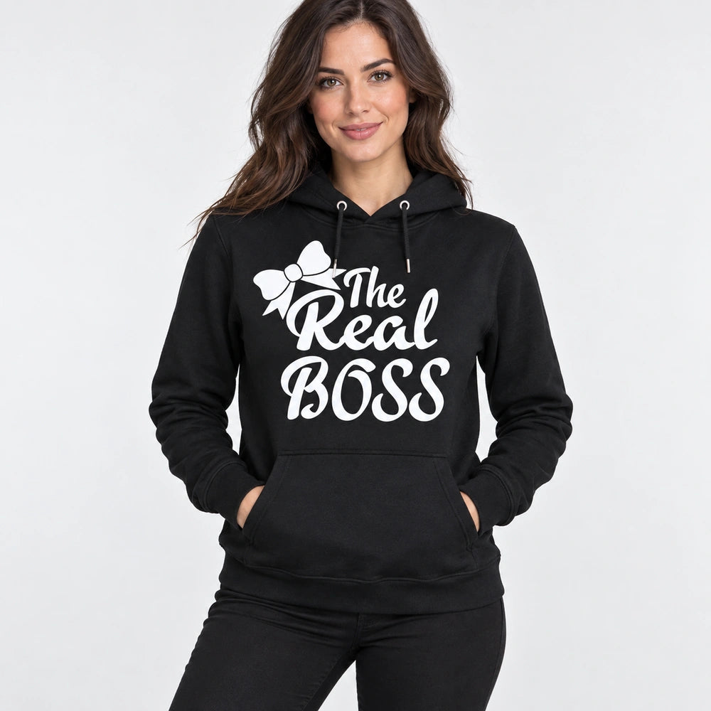 [OUTLET] Дамски Суичър The Real Boss [XS] [S]