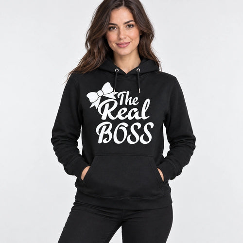 [OUTLET] Дамски Суичър The Real Boss [XS] [S]