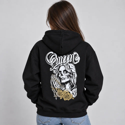 [OUTLET] Дамски Суичър Queen Skull [2XL] [M] [S]