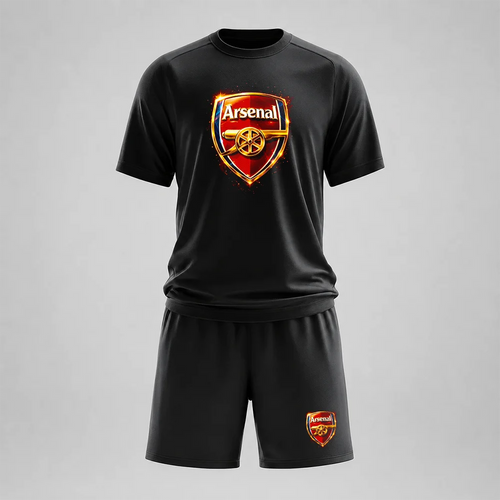 Къс Екип от Полиестер – Дишащ и Удобен Спортен Комплект Arsenal