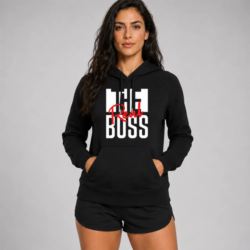 Дамски Суичър The Real Boss