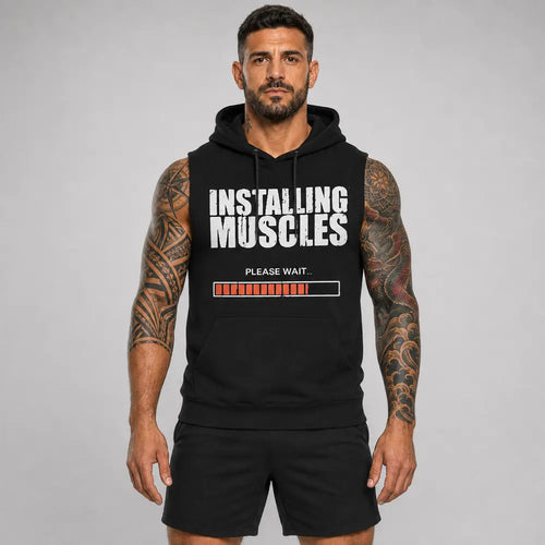 OUTLET Суичър без ръкав Installing Muscles [2XL]