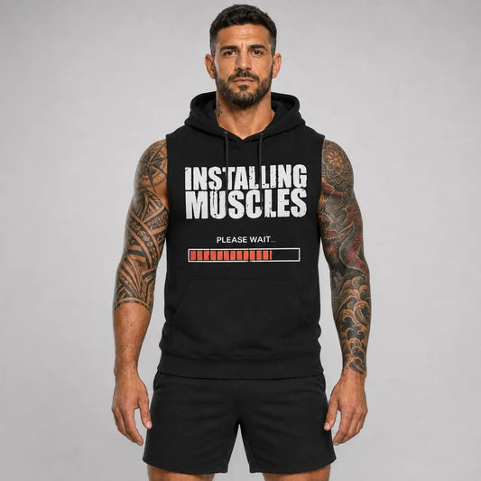 OUTLET Суичър без ръкав Installing Muscles [2XL]