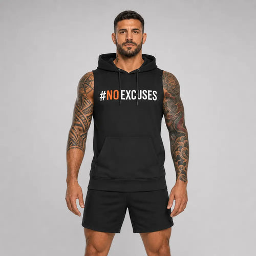 OUTLET Суичър без ръкав NoExcuses [2XL]