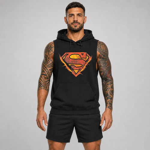 OUTLET Суичър без ръкав Super Fire [2XL]