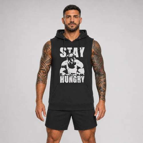 OUTLET Суичър без ръкав Stay Hungry [XL]