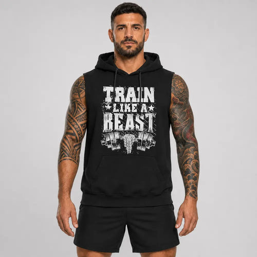 OUTLET Суичър без ръкав Train Like a Beast [2XL]