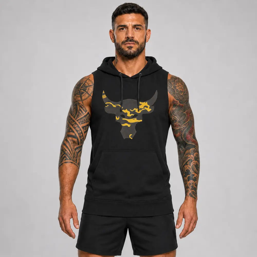 OUTLET Суичър без ръкав Bull Y Camo [3XL]