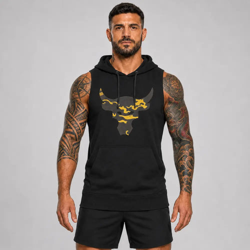 OUTLET Суичър без ръкав Bull Y Camo [3XL]