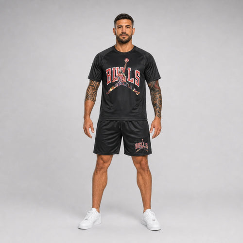 OUTLET Къс Екип от Полиестер Bulls [S]