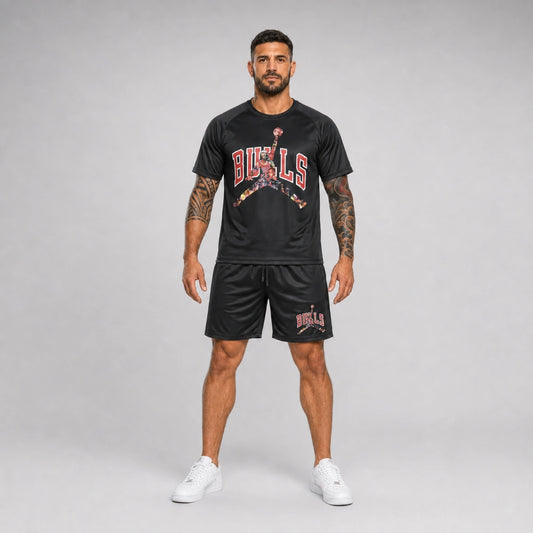 OUTLET Къс Екип от Полиестер Bulls [S]