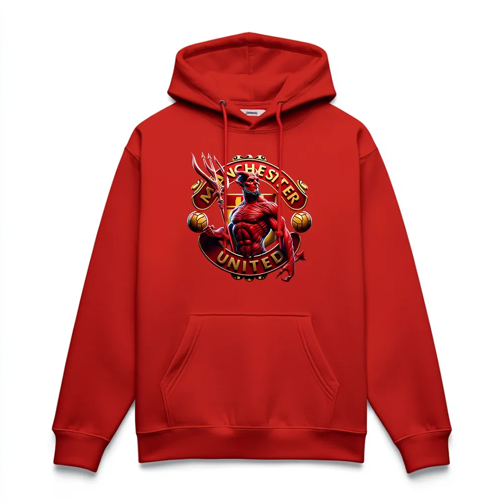 Червен Суичър Man United Red