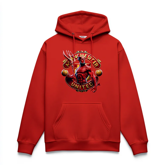 Червен Суичър Man United Red