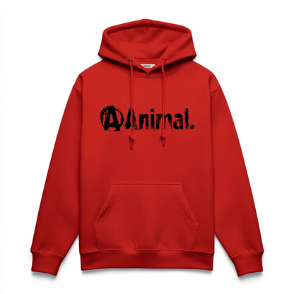 Червен Суичър Animal Premium