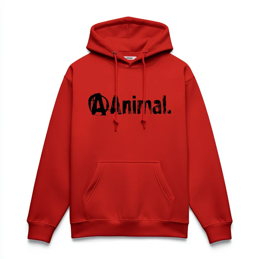 Червен Суичър Animal Premium
