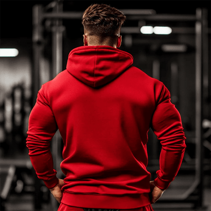 Червен Суичър Animal - Fitness Drehi