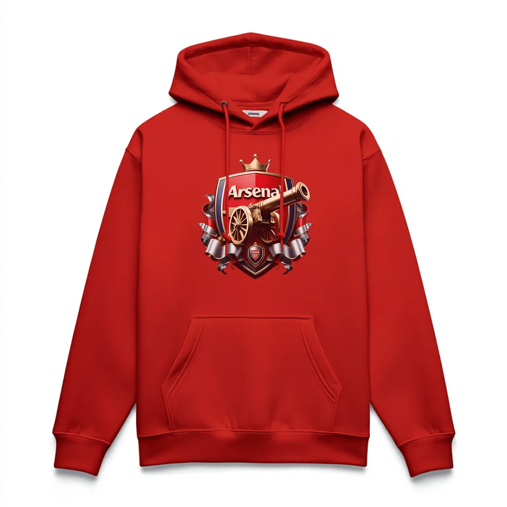 Червен Суичър Arsenal - Fitness Drehi
