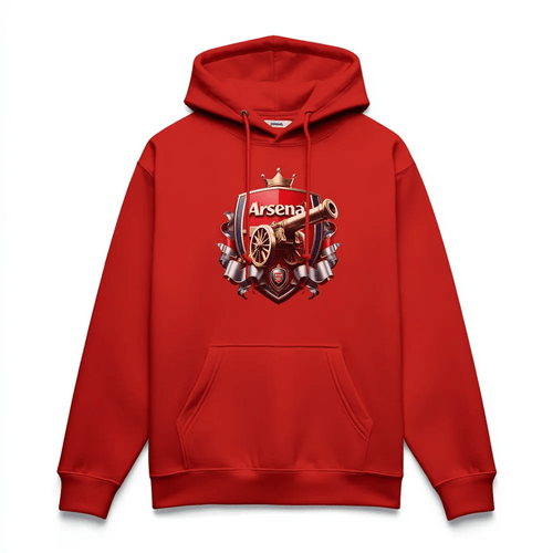 Червен Суичър Arsenal - Fitness Drehi