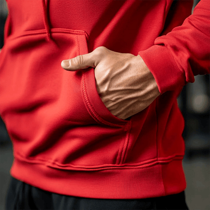 Червен Суичър Lightweight Baby - Fitness Drehi