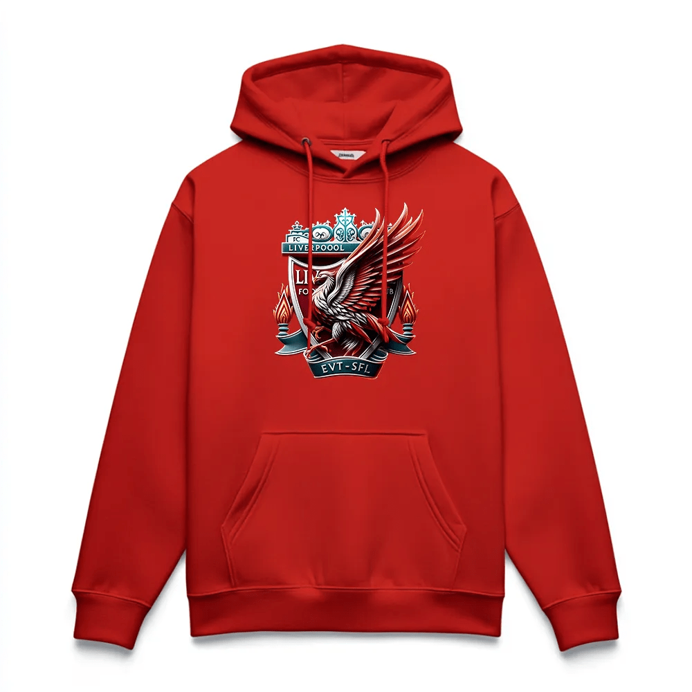 Червен Суичър Liverpool - Fitness Drehi