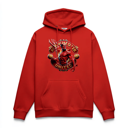Червен Суичър Man United Red - Fitness Drehi