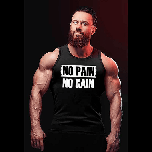Classic Потник No Pain No Gain - Fitness Drehi