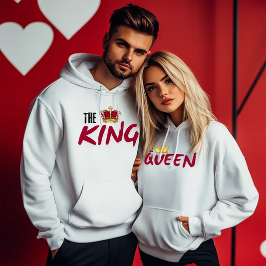 Два броя УНИСЕКС Суичъри The King and The Queen