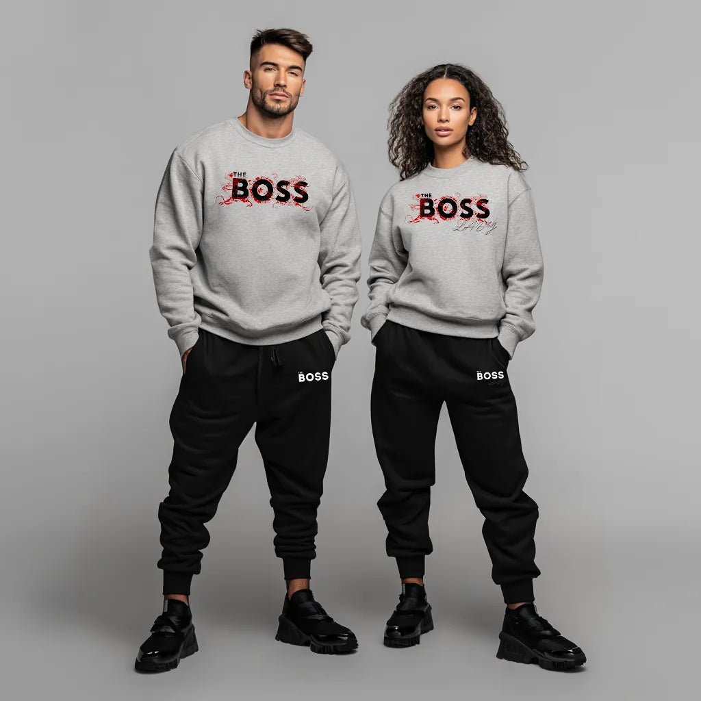 Два броя Мъжки и Дамски Екипи за двойки Boss / Boss Lady New 2 - Fitness Drehi